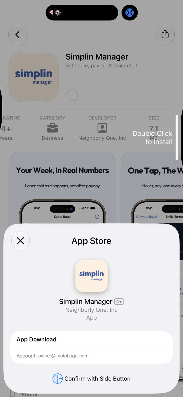 Simplin Manager on the App Store